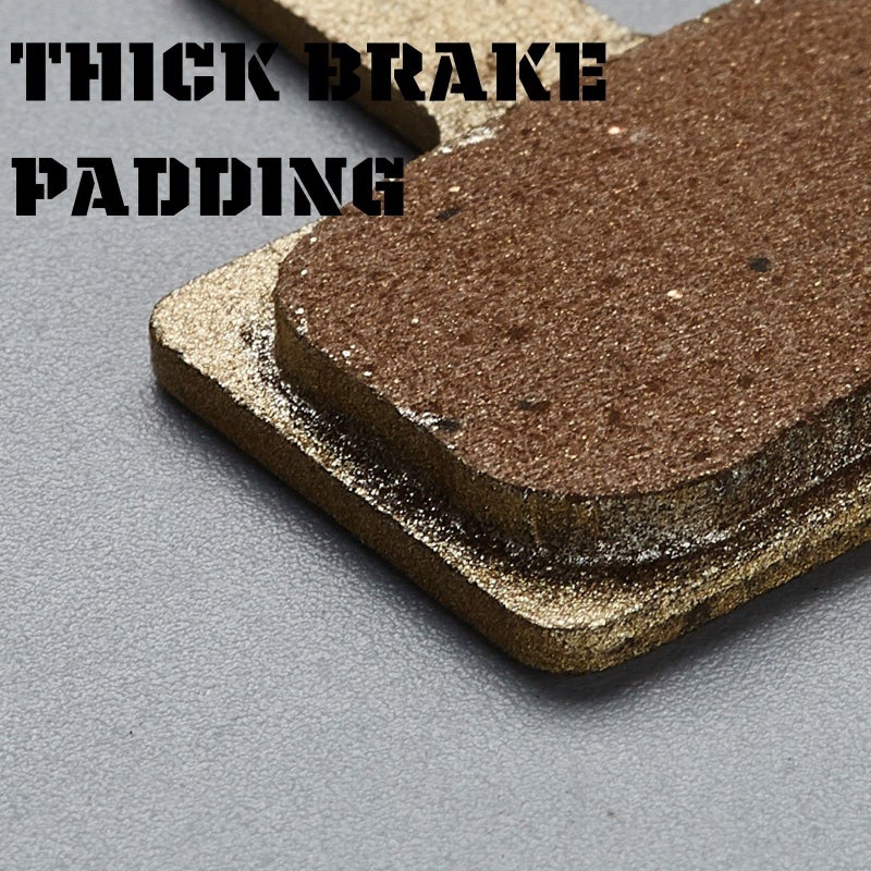 Corki Cycles 2 Pairs Sintered Metal Bike Disc Brake Pads for TRP Tektro Shimano - Image 3